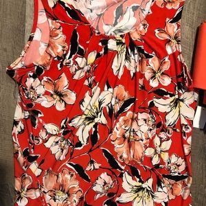 Brand new never used Kasper sleeveless blouse